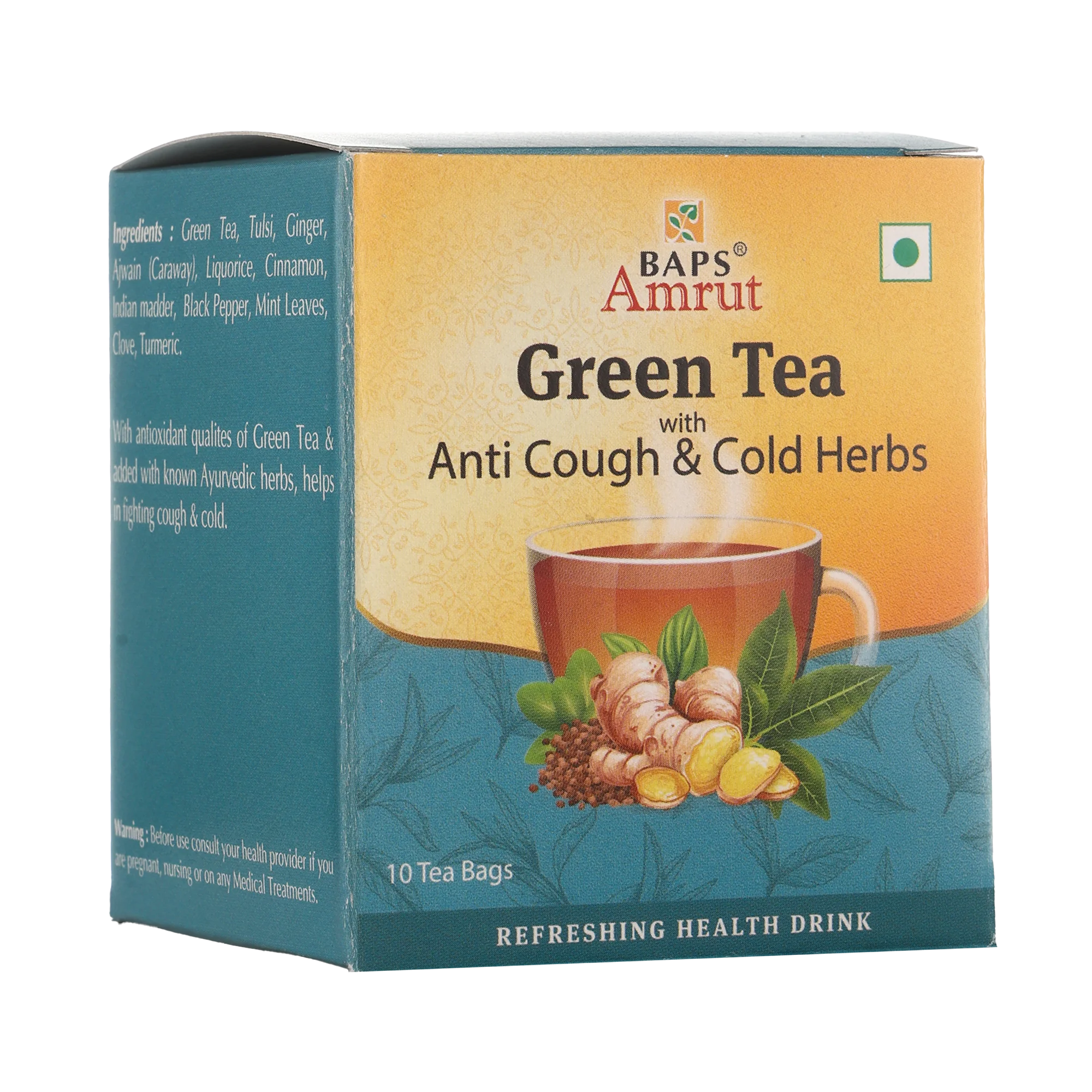 Green Tea with Anti Cough & Cold Herbs