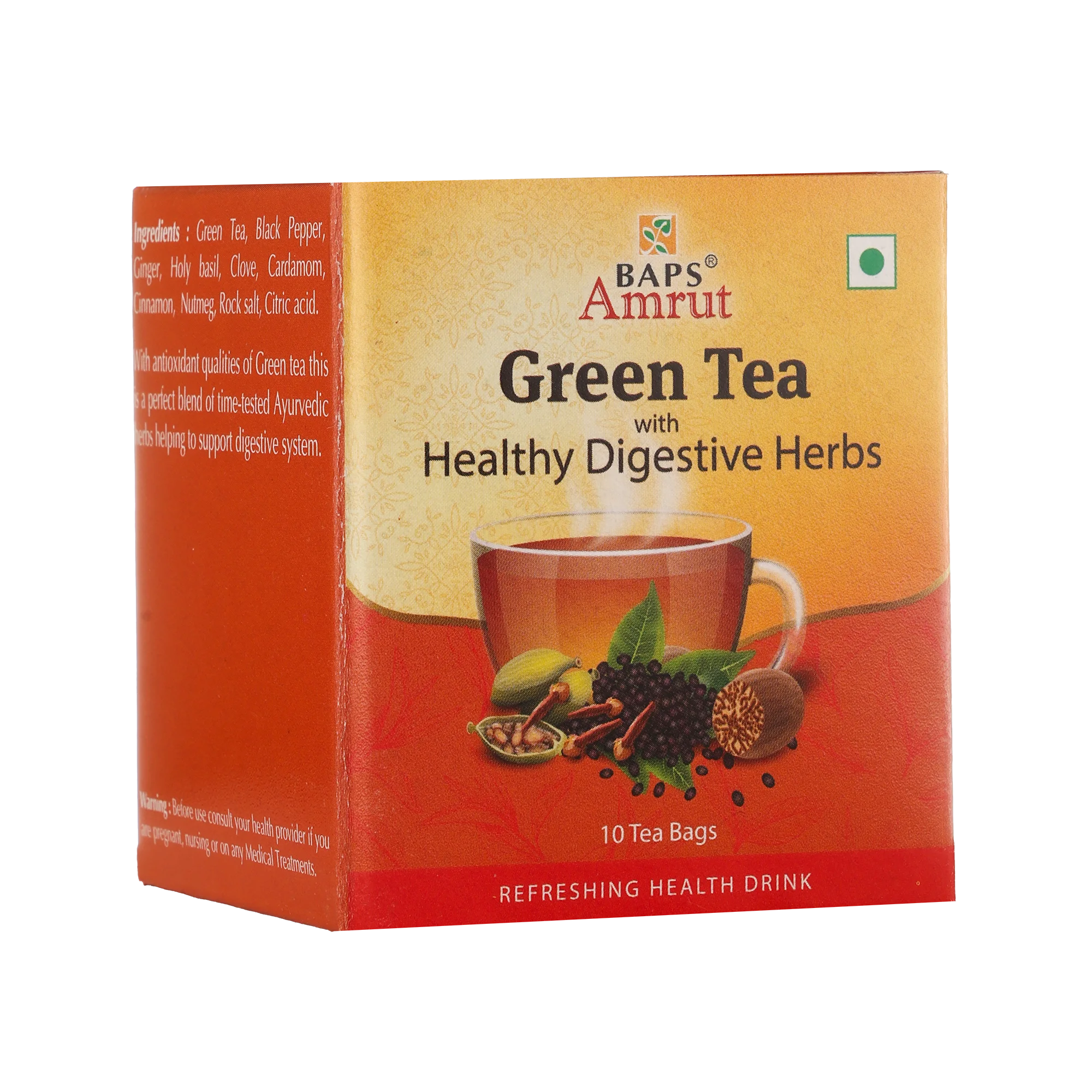Green Tea with Healthy Digestive Herbs