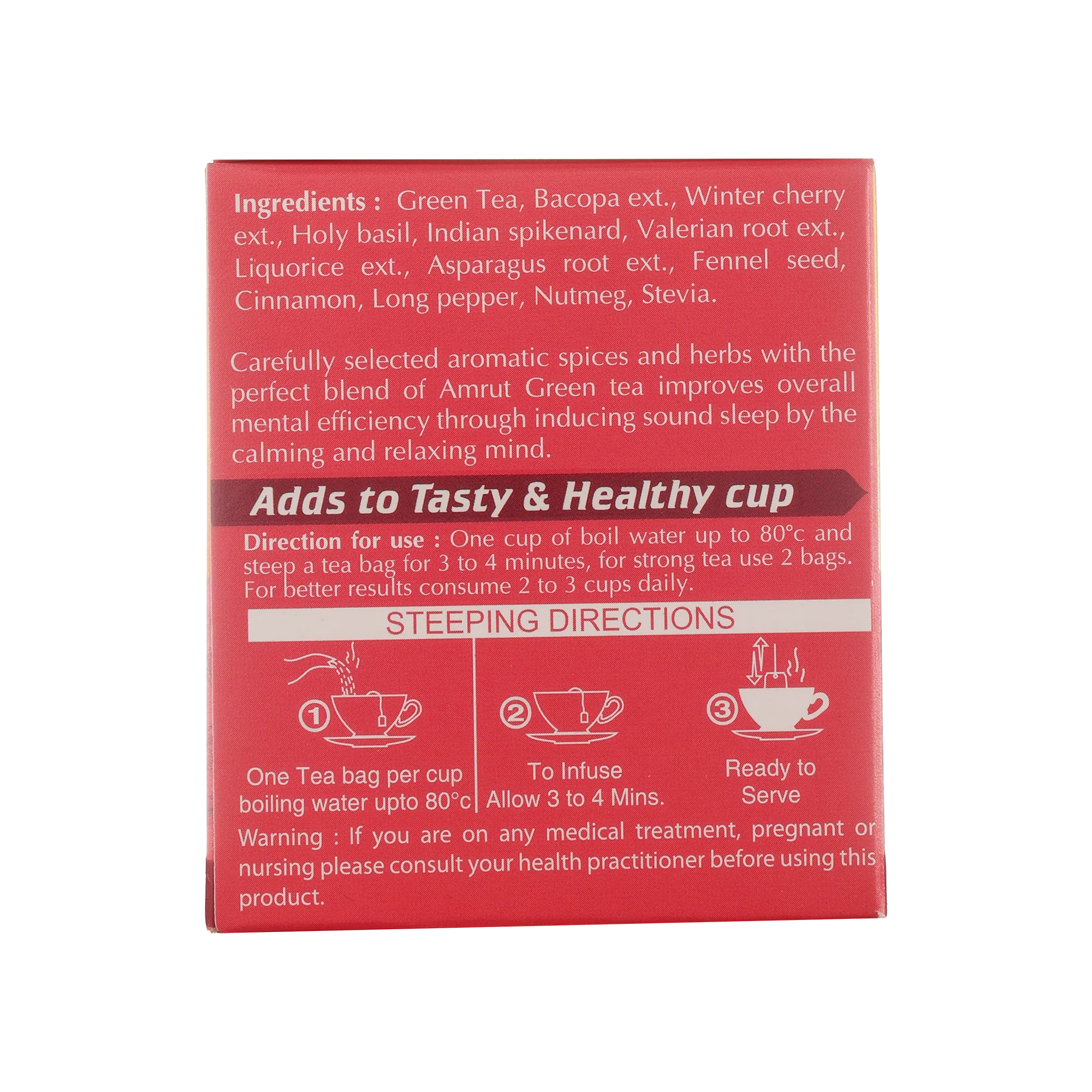 Green Tea with Mind Relaxation Herbs