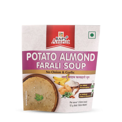 Potato Almond Farali Soup