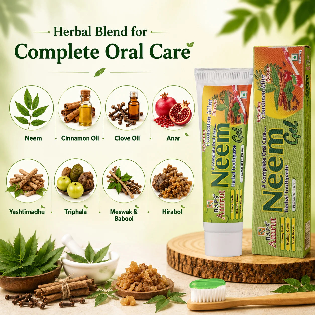 Neem Gel Toothpaste