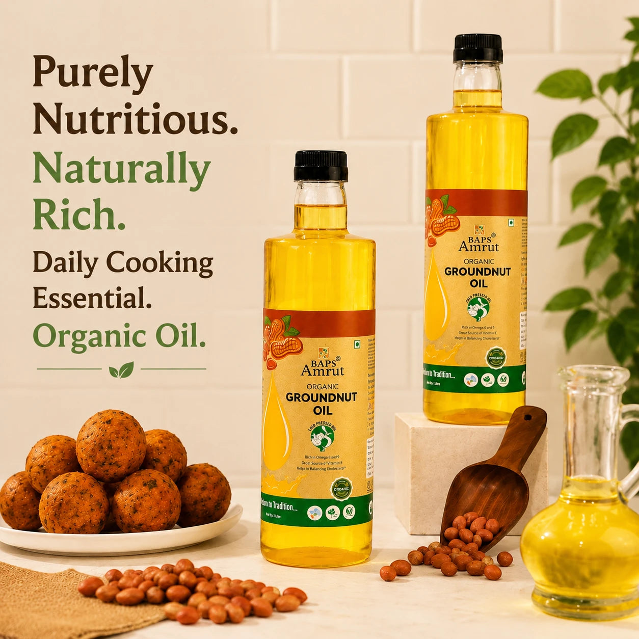 Organic Groundnut Oil