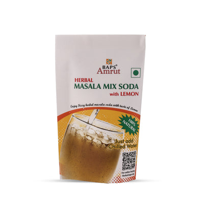 Herbal Masala Mix Soda with Lemon