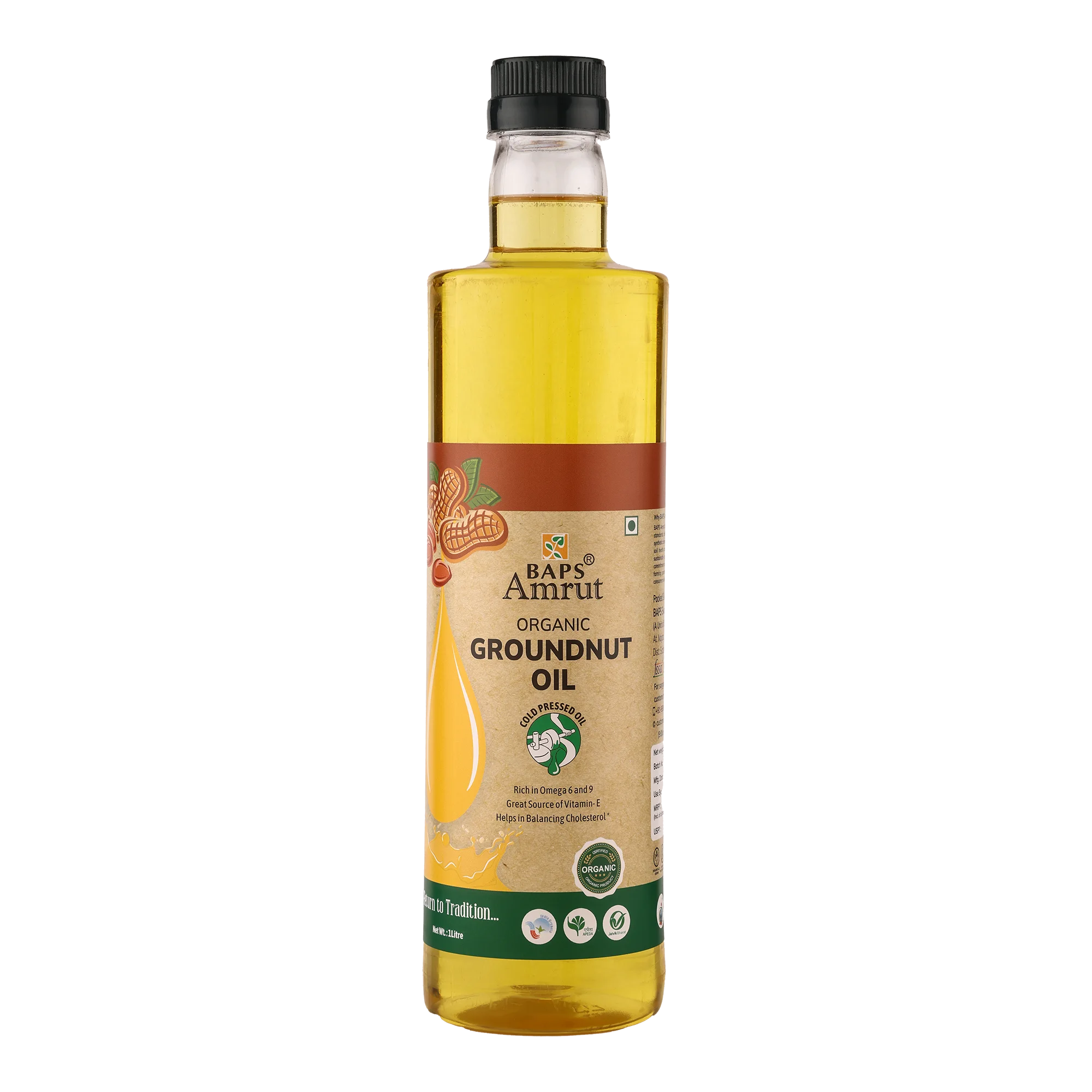 Organic Groundnut Oil