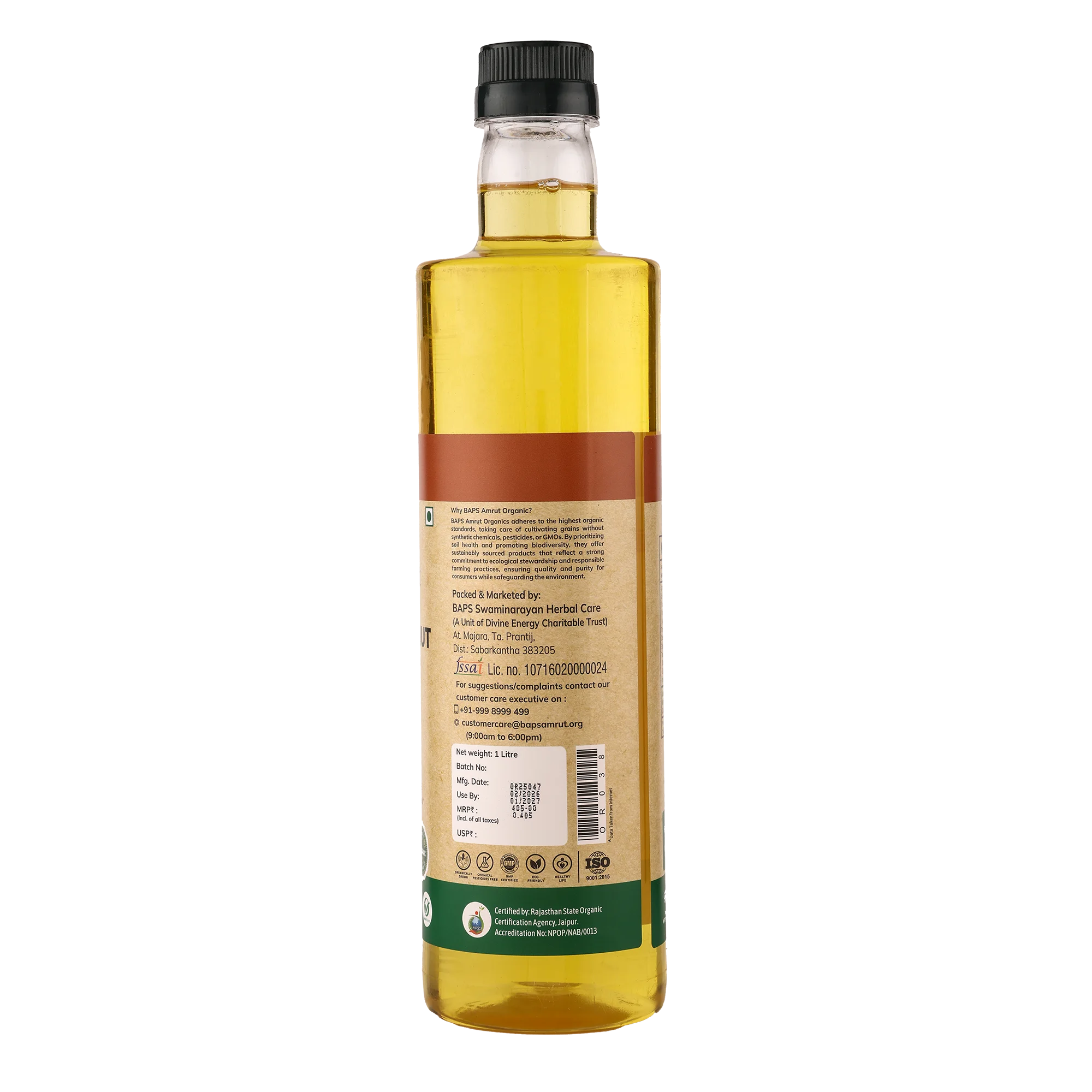 Organic Groundnut Oil