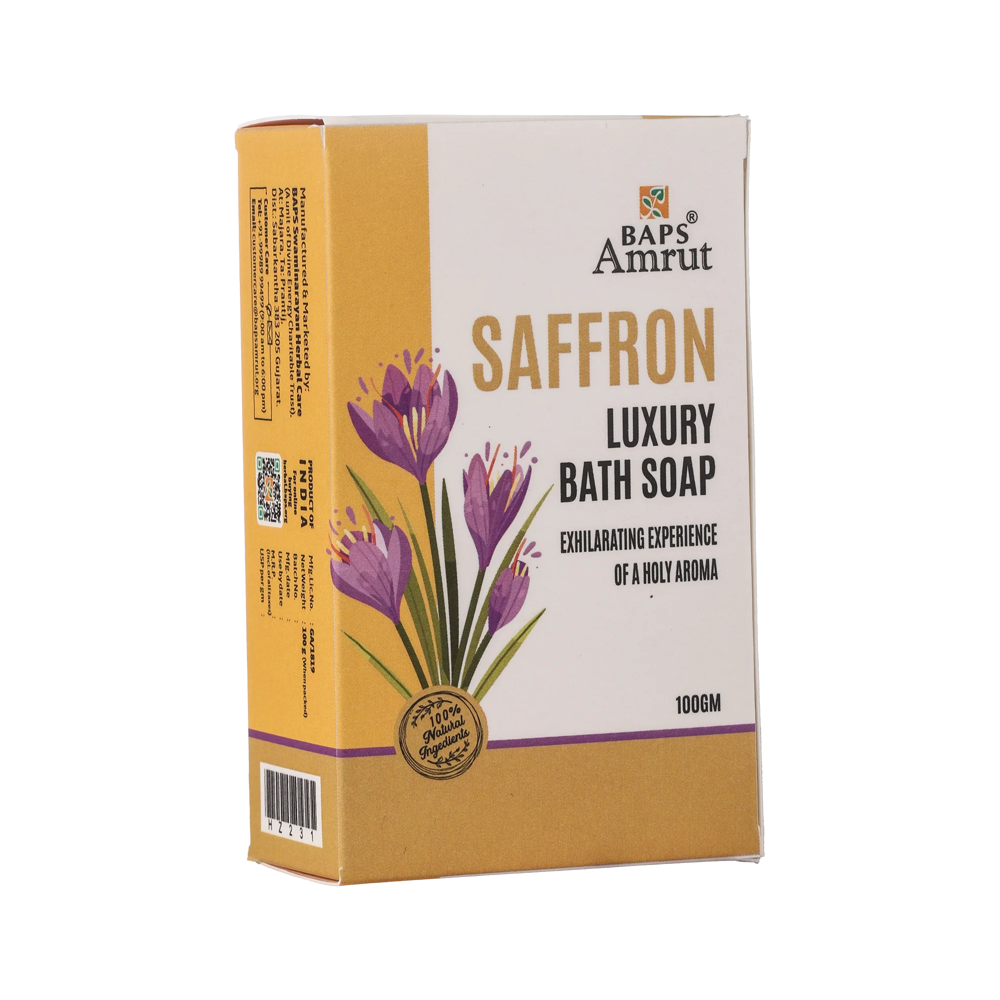 Saffron Luxury Bath Soap