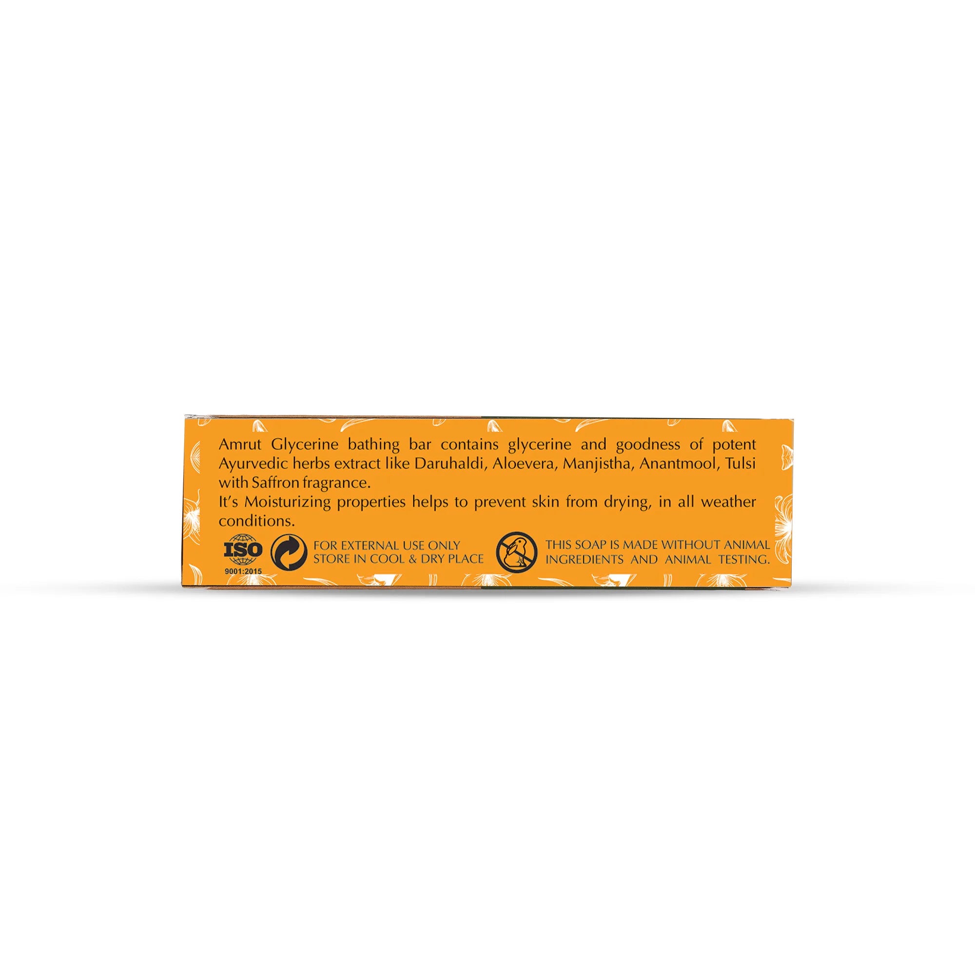Saffron Glycerine Bathing Bar