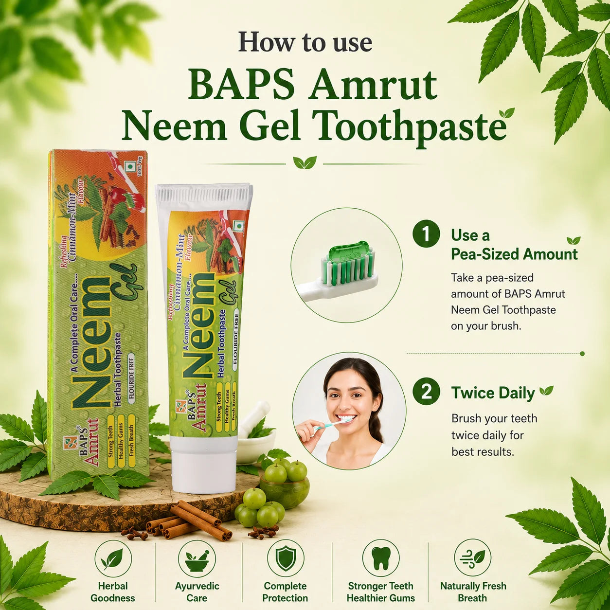 Neem Gel Toothpaste