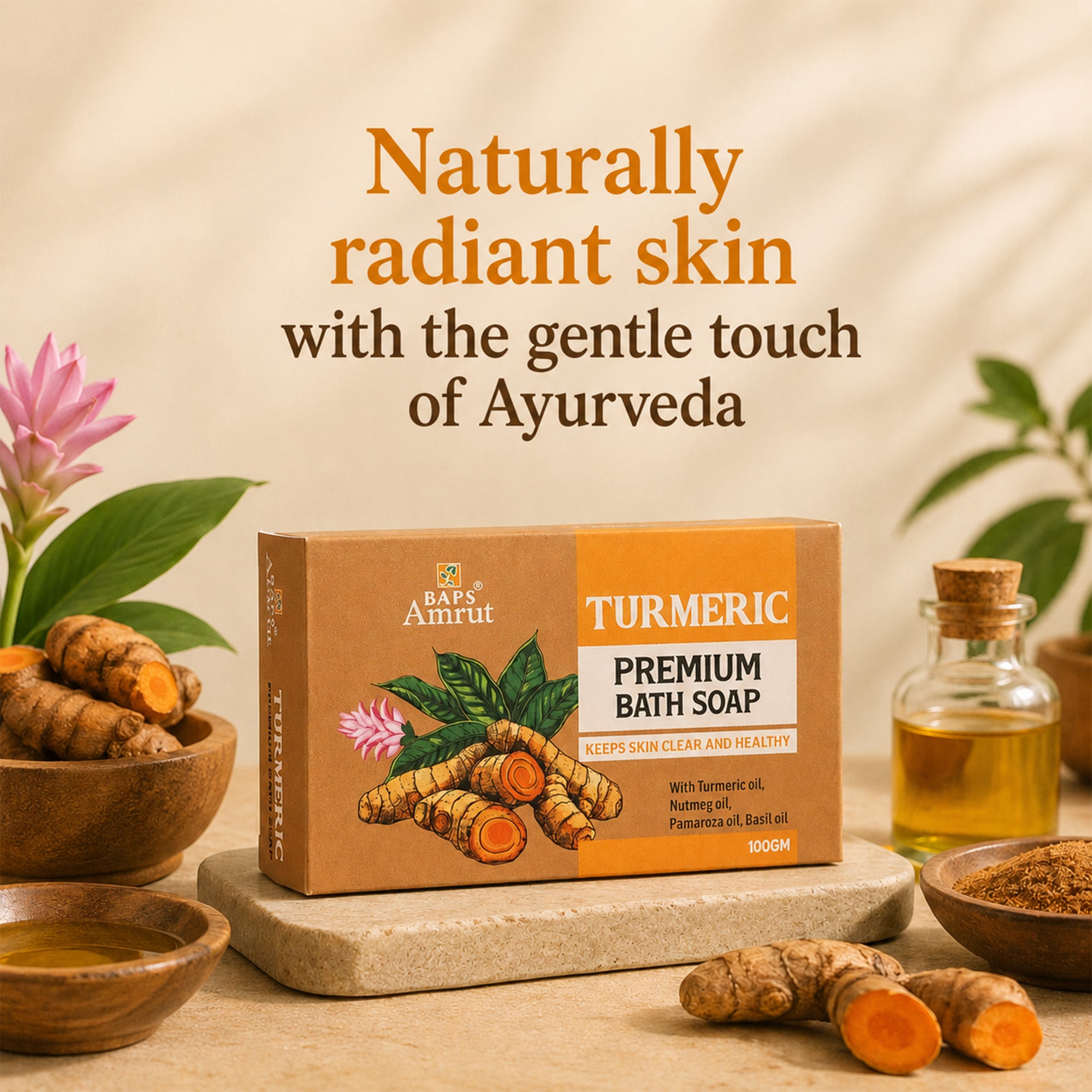 Turmeric Permimum Bath Soap