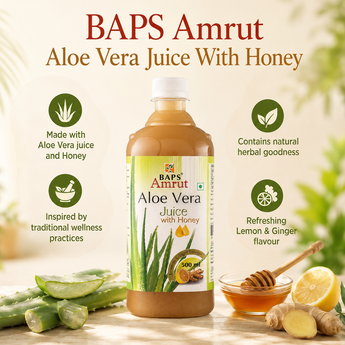Aloe Vera Juice With Honey