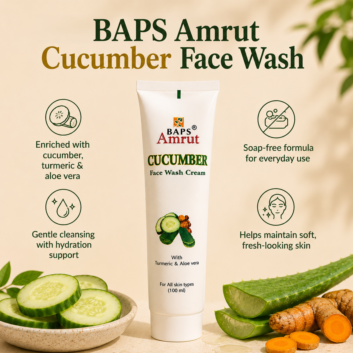 Cucumber Face Wash