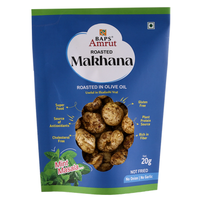 Makhana Mint Masala- Roasted Makhana Snack