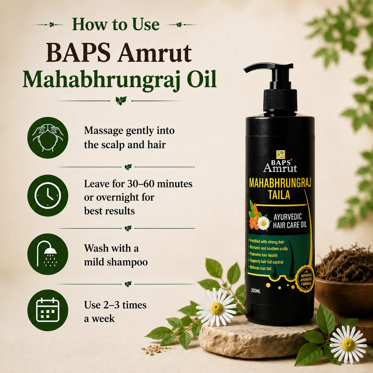Mahabhringraj Hair Oil