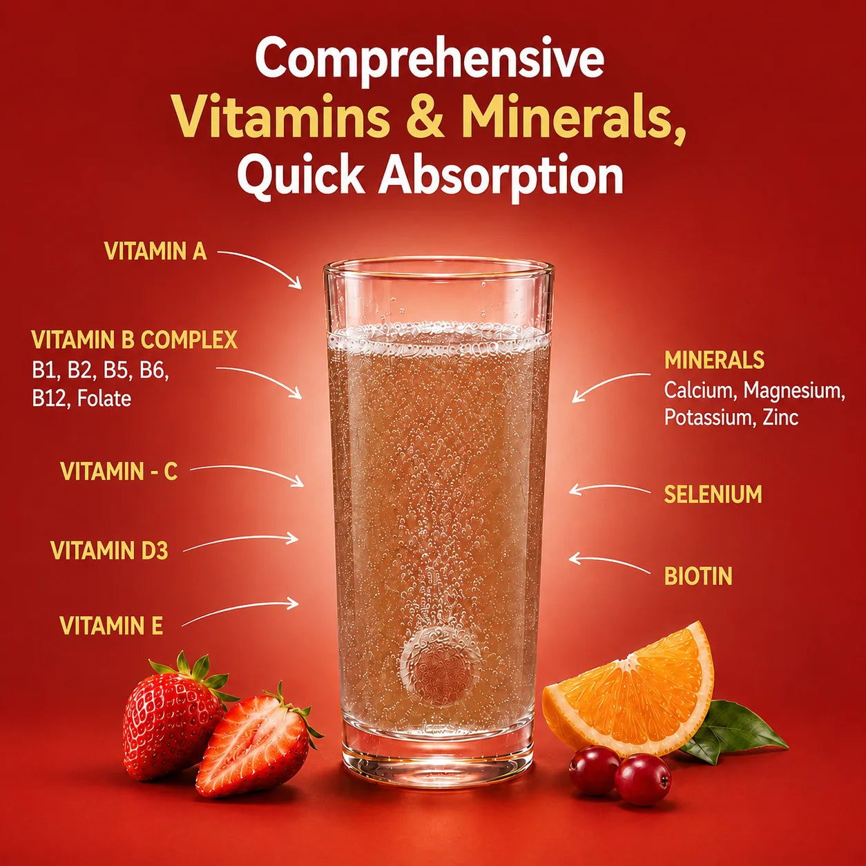 Multivitamins Effervescent Tablet