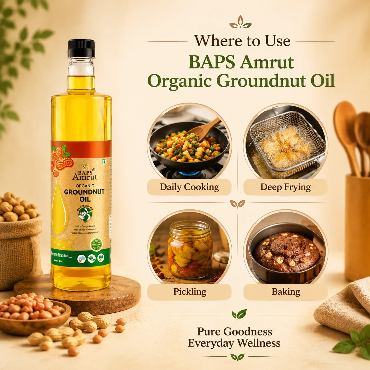 Organic Groundnut Oil