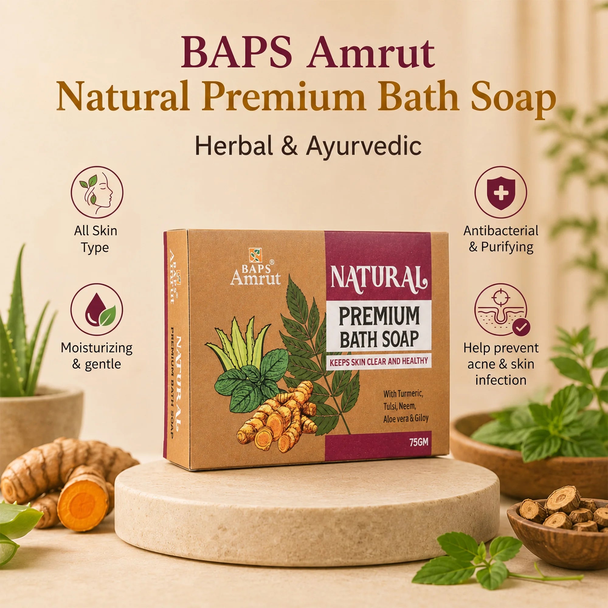 Natural Premimum Bath Soap