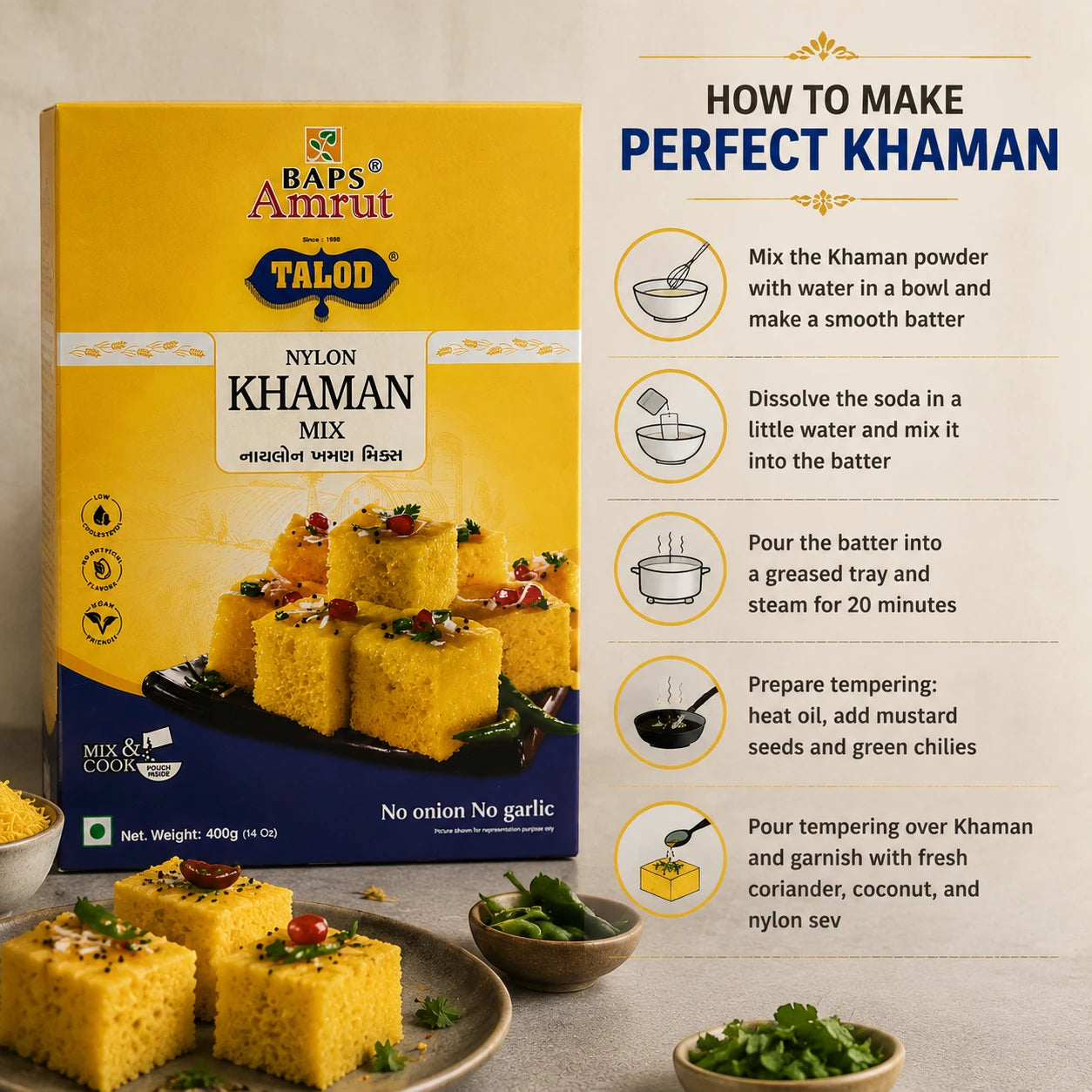Nylon Khaman Mix