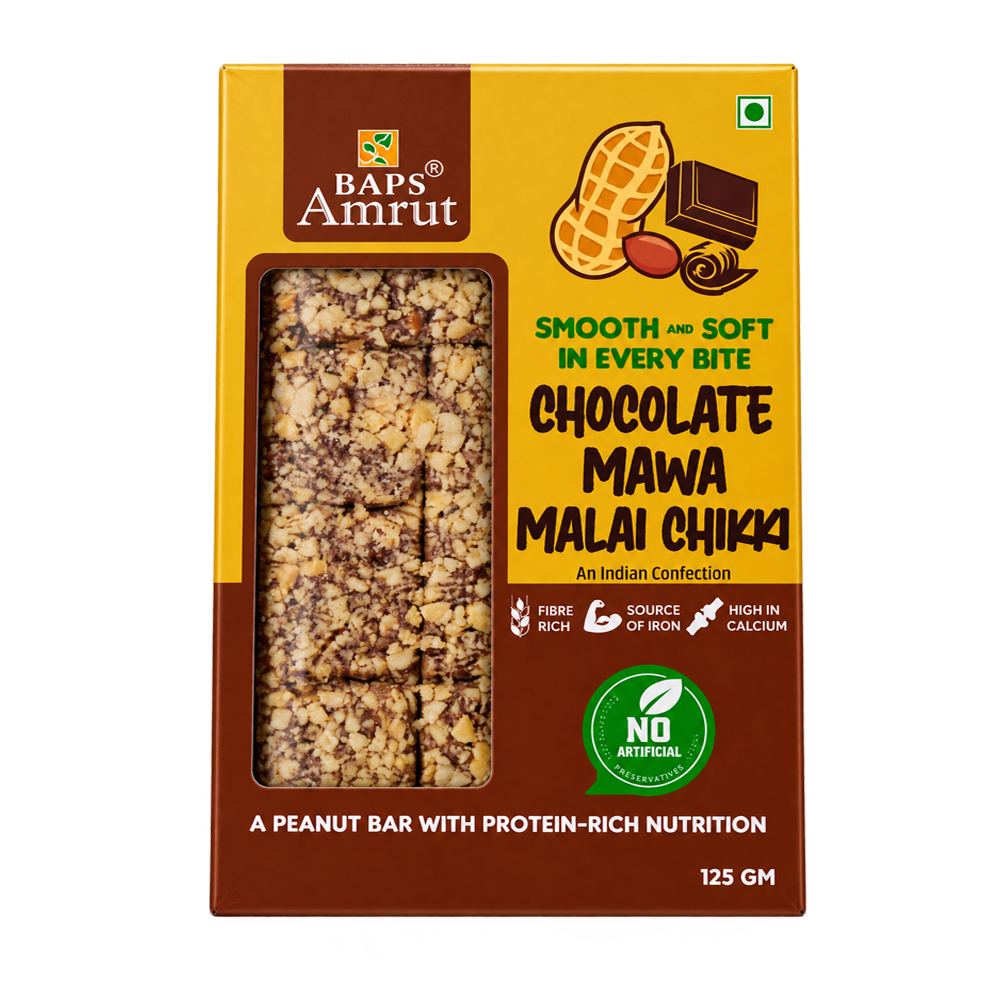 Chocolate Mawa Malai Chikki