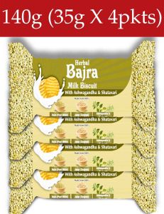 Biscuit Bajra With Ashwagandha & Shatavari  35G X 4NOS