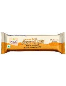 Energy Bar Amrutam (Nuts & Seeds with Brahmi • Shankhpushpi)