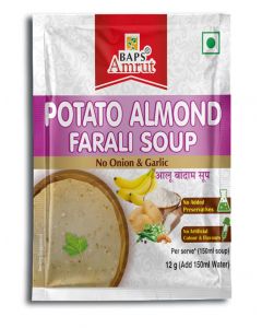 Potato Almond Farali Soup